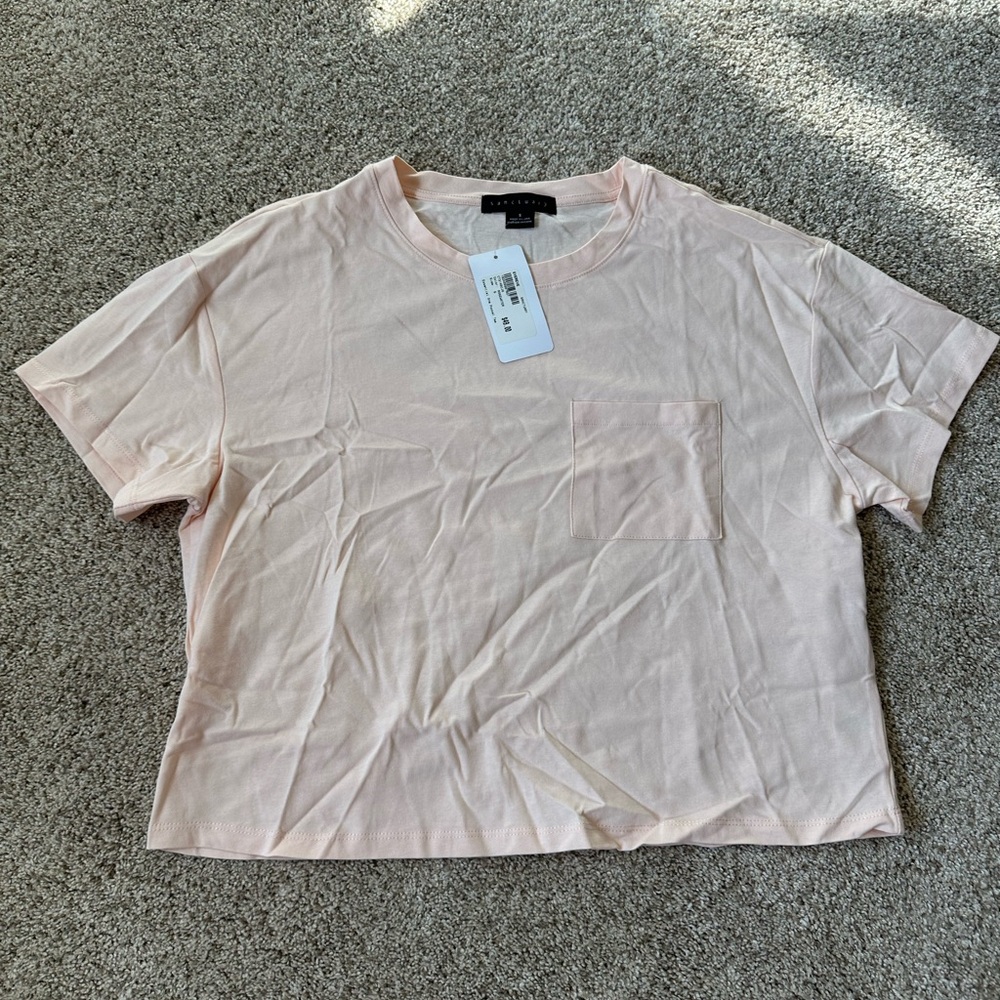 NWT Sanctury Women's Pink T-Shirt